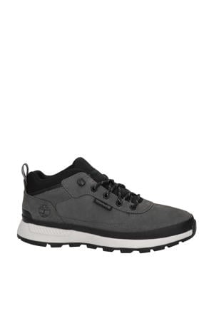 Field Trekker nubuck veterschoenen grijs