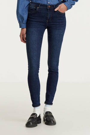 skinny jeans VMTANYA met biologisch katoen dark denim