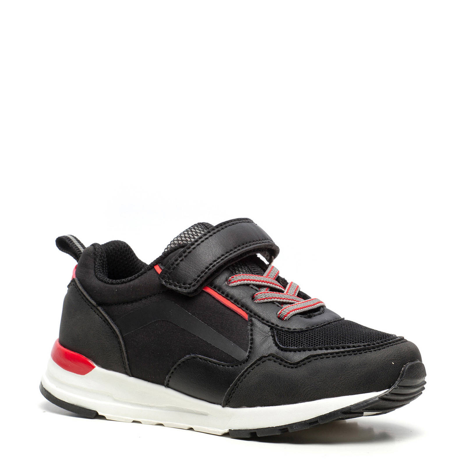 Scapino Blue Box sneakers zwart/rood | wehkamp