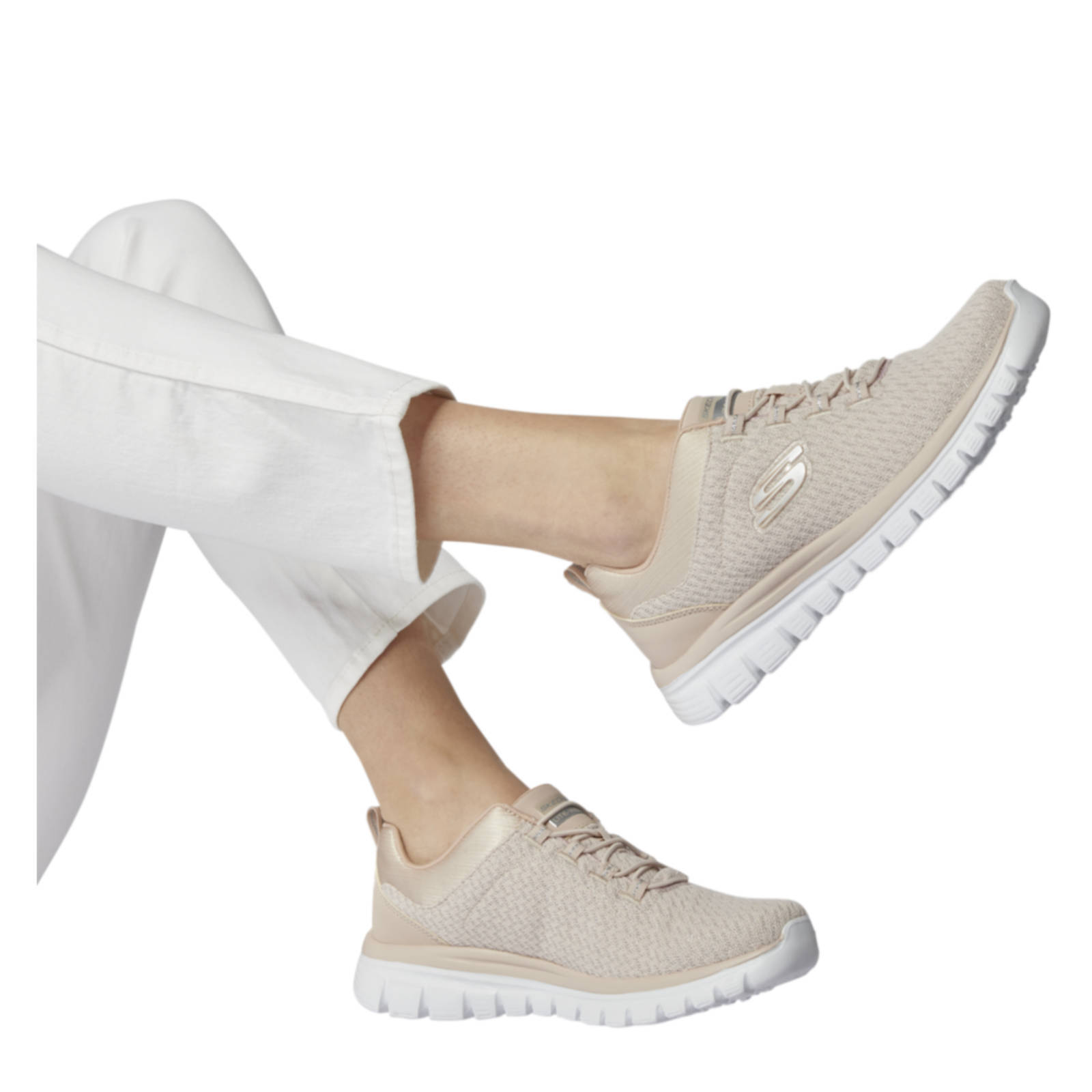 Skechers sneakers lichtroze | wehkamp