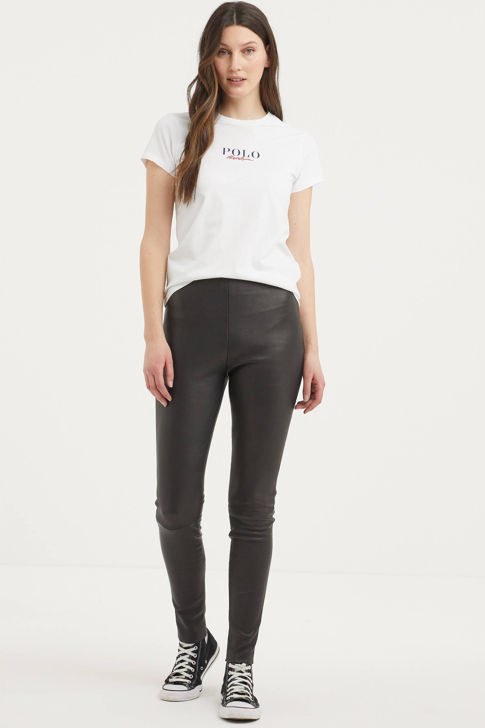 Summum Woman leren legging zwart | wehkamp