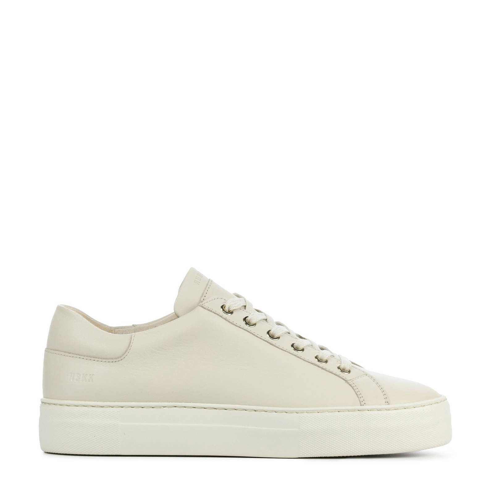 Nubikk Jolie Pure Gomma II leren sneakers beige | wehkamp