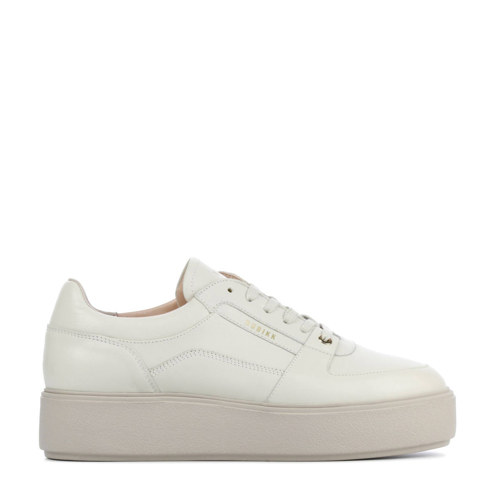 Witte NUBIKK Lage sneakers ELISE BLOOM | Omoda
