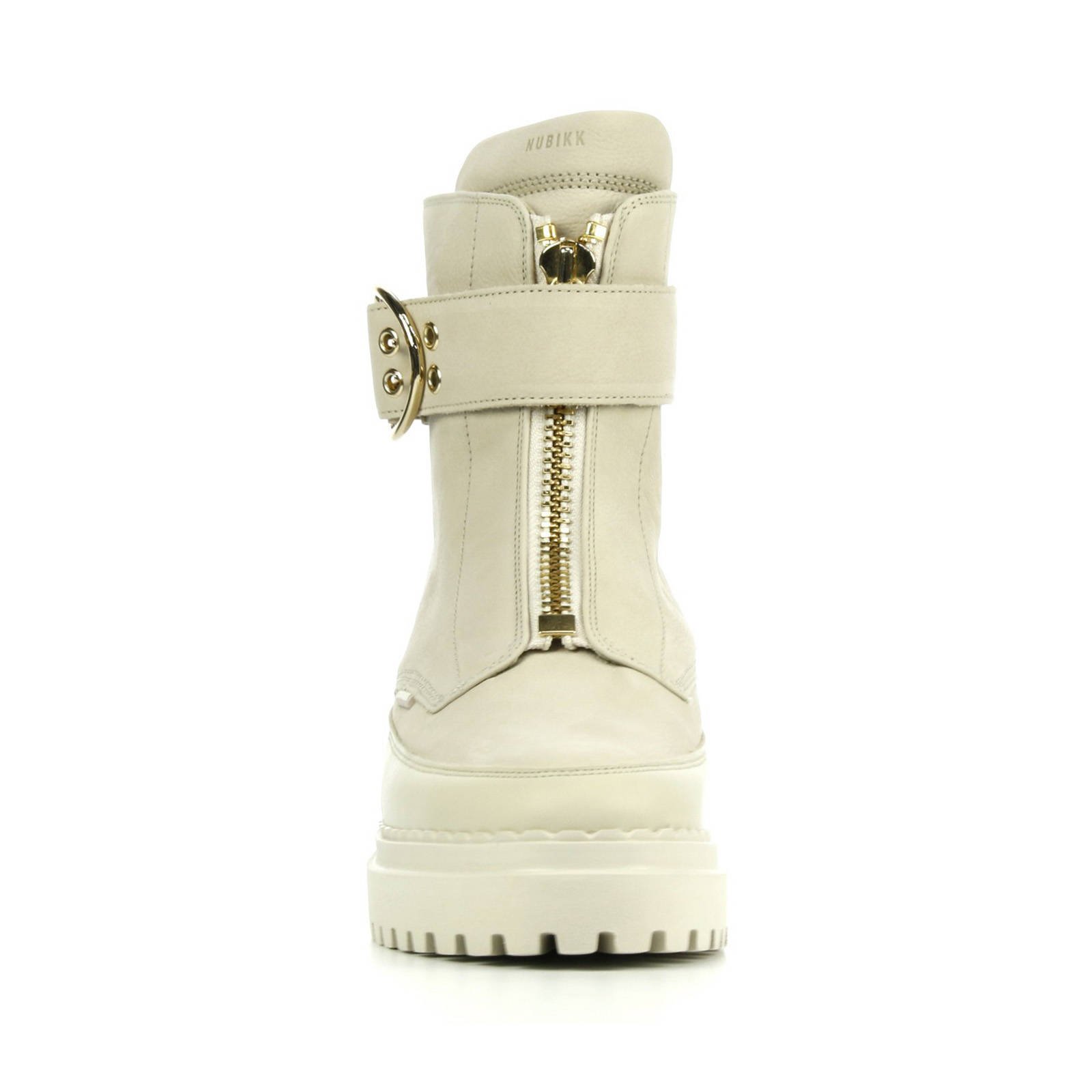 fae ray beige biker boots