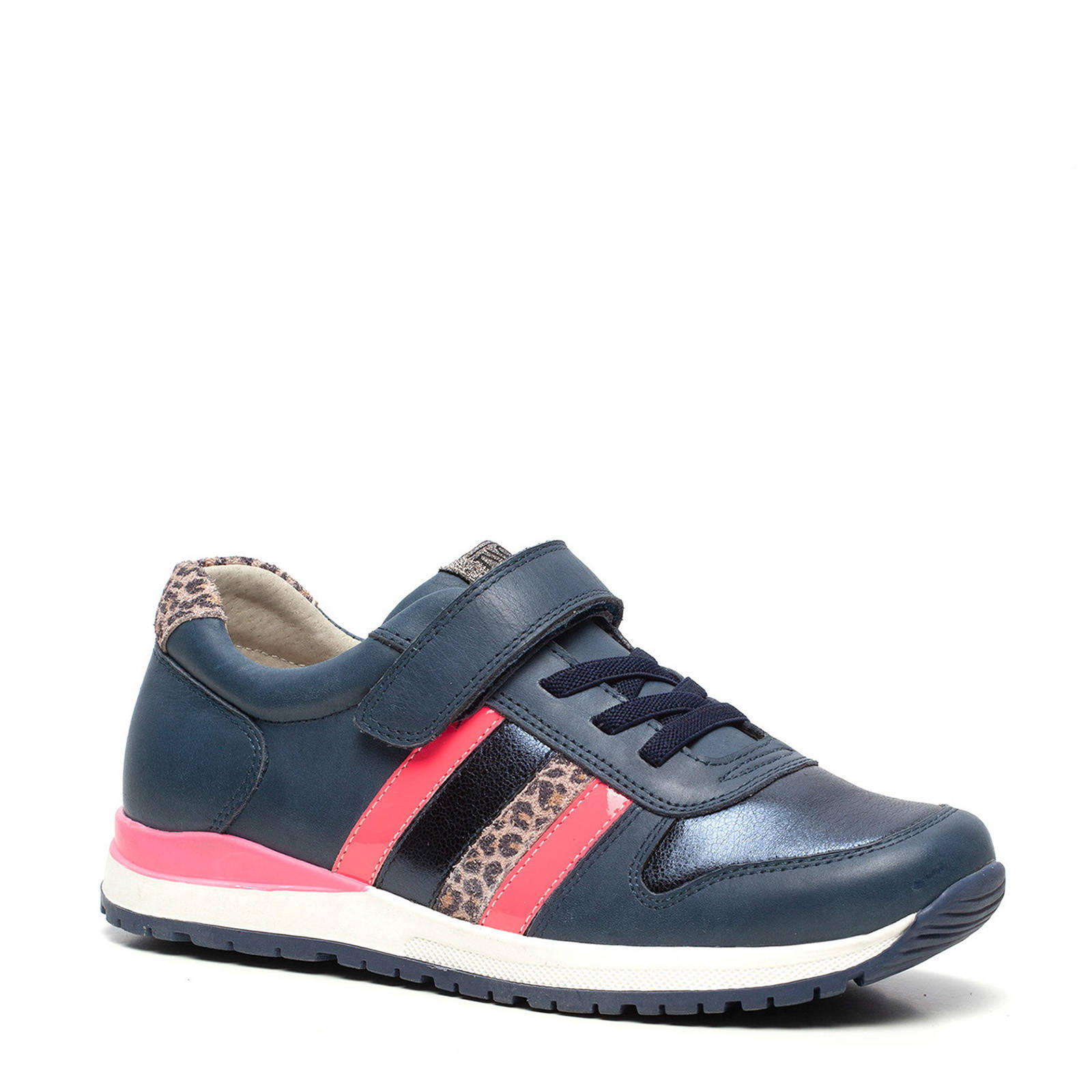 Twoday Leren meisjes sneakers met luipaardprint - Vergelijk prijzen