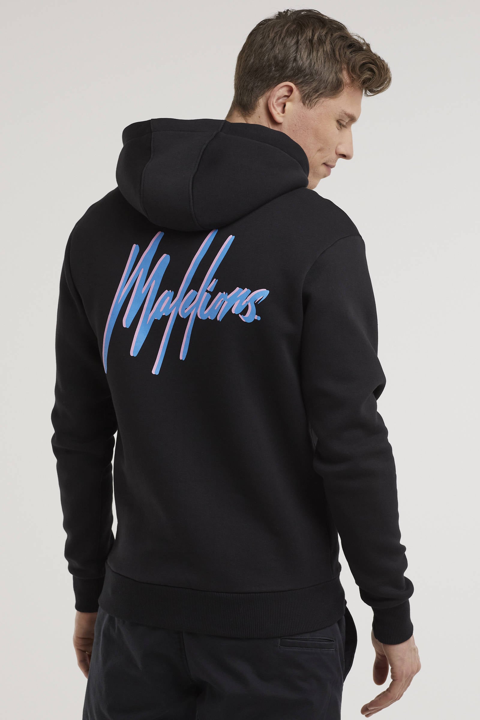 Malelions Hoodie Captain antraciet kopen bij The Stone