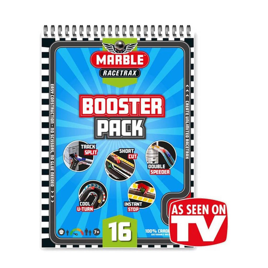 Marble Racetrax knikkerbaan basic set - 16 sheets