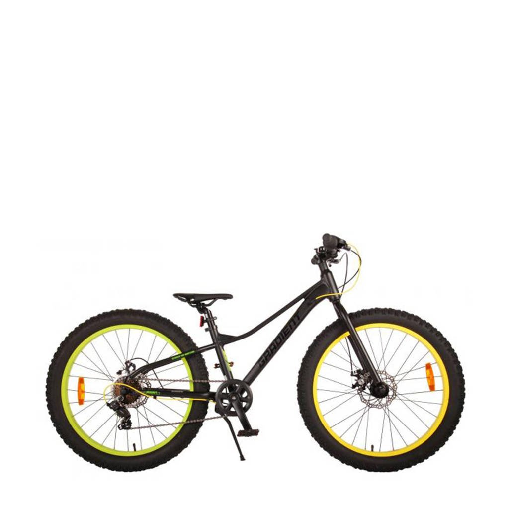 Volare Gradient kinderfiets 24 inch Zwart/ geel