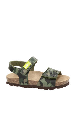 Nubbi 3  sandalen met camouflageprint