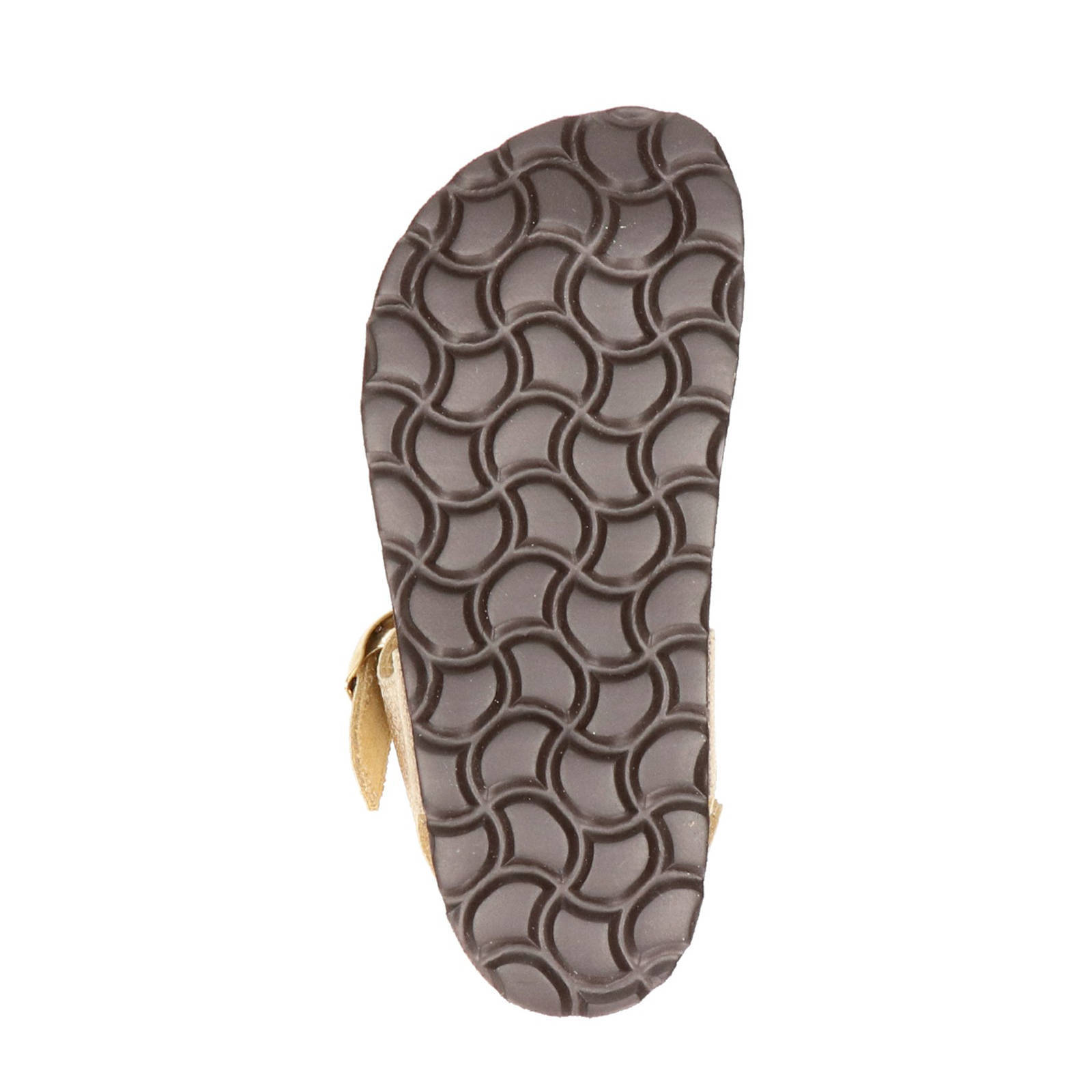 Kipling Rikulu 1 leren sandalen met zebraprint roze/goud - Schoenen.nl