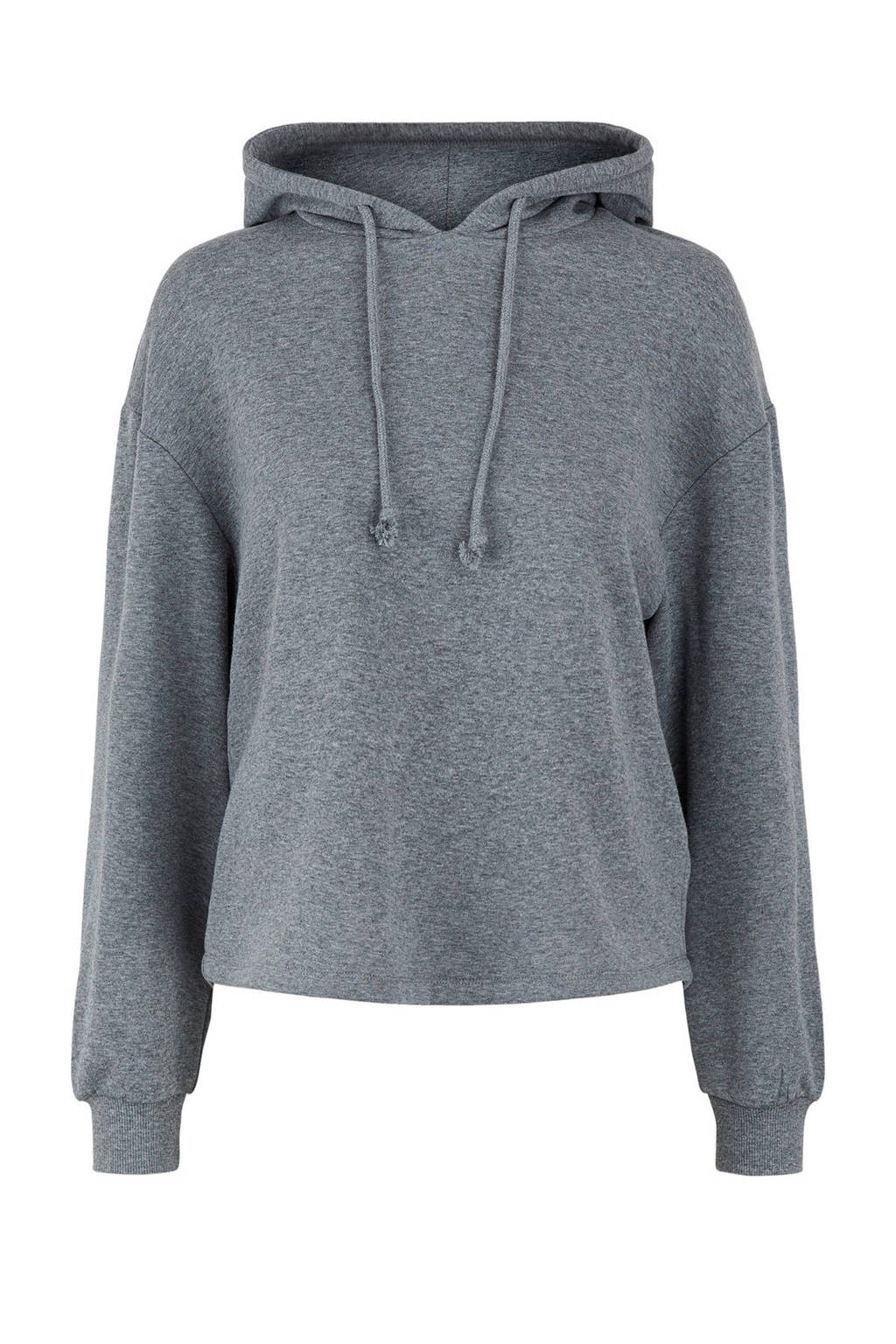 PIECES hoodie Chilli met capuchon grijs, Donkergrijs