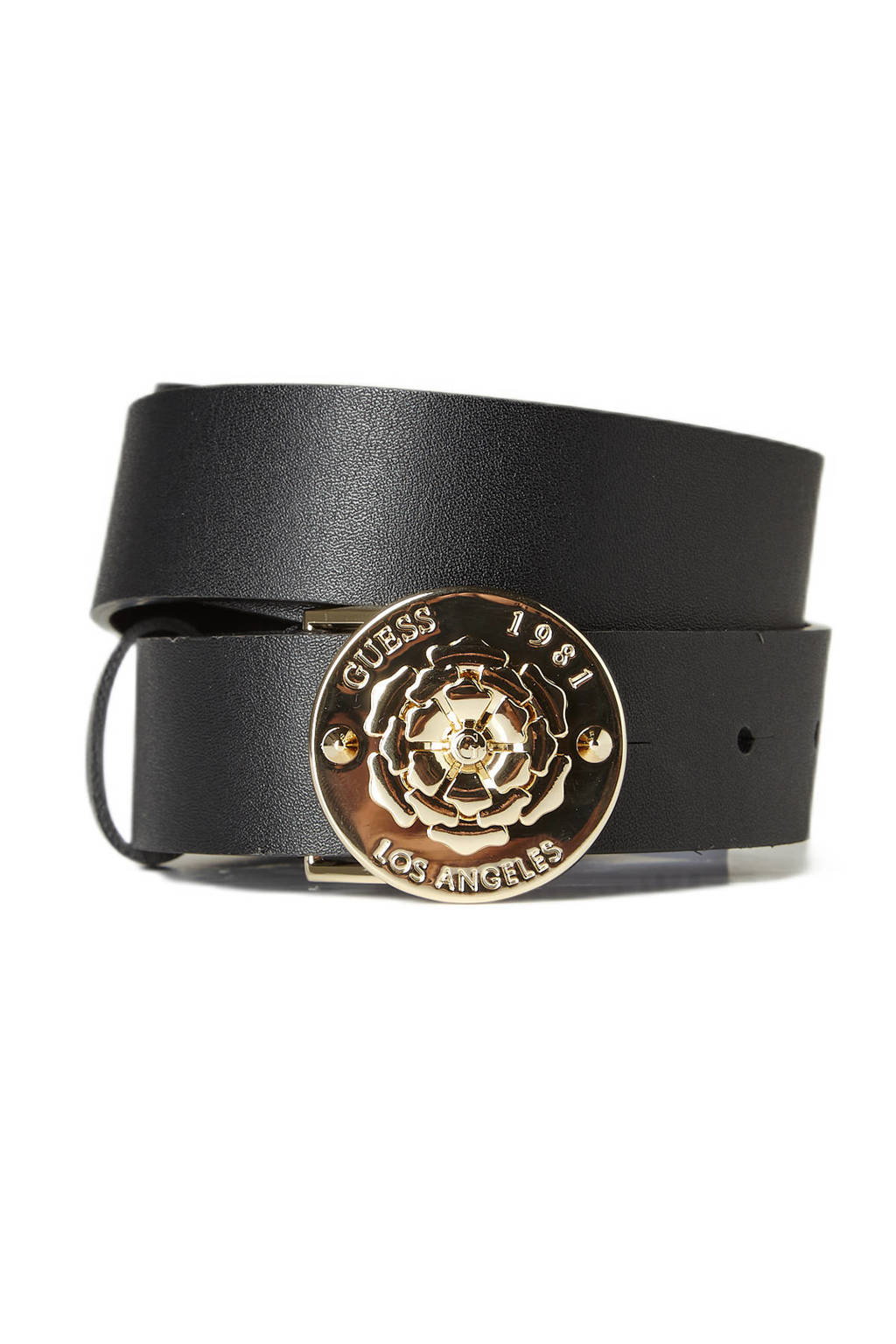GUESS riem Lida zwart, Zwart