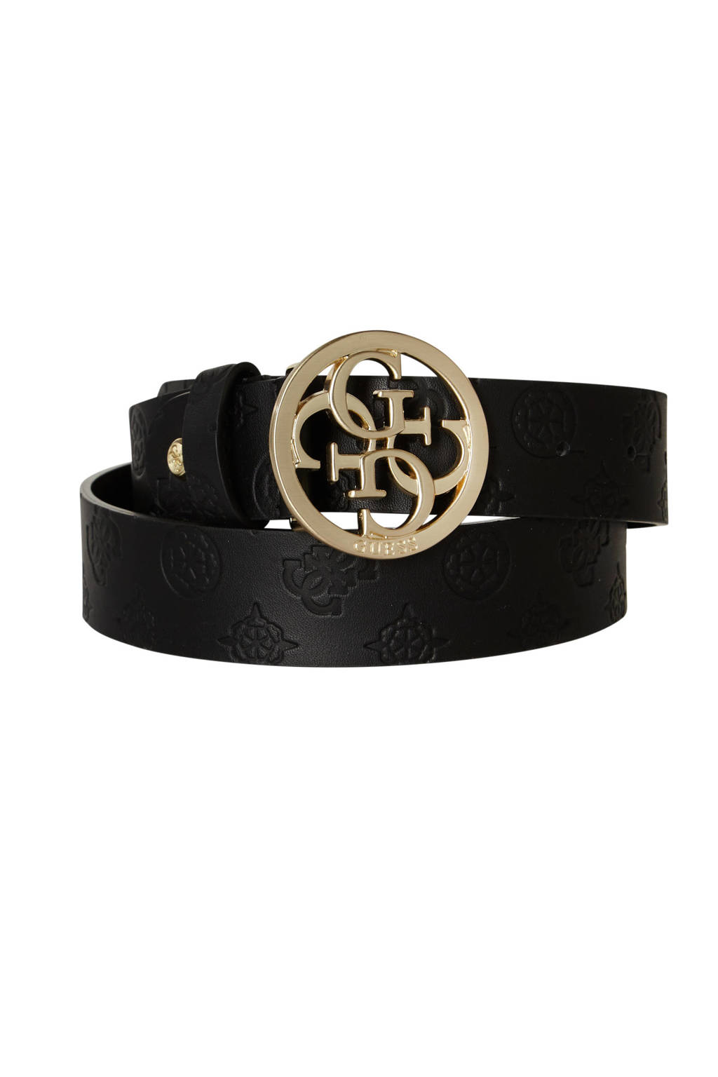 GUESS riem Bea zwart, Zwart