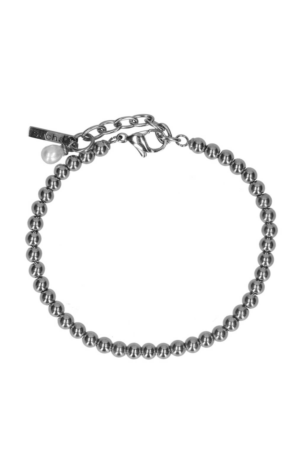 Sacha armband zilverkleurig, Zilverkleurig