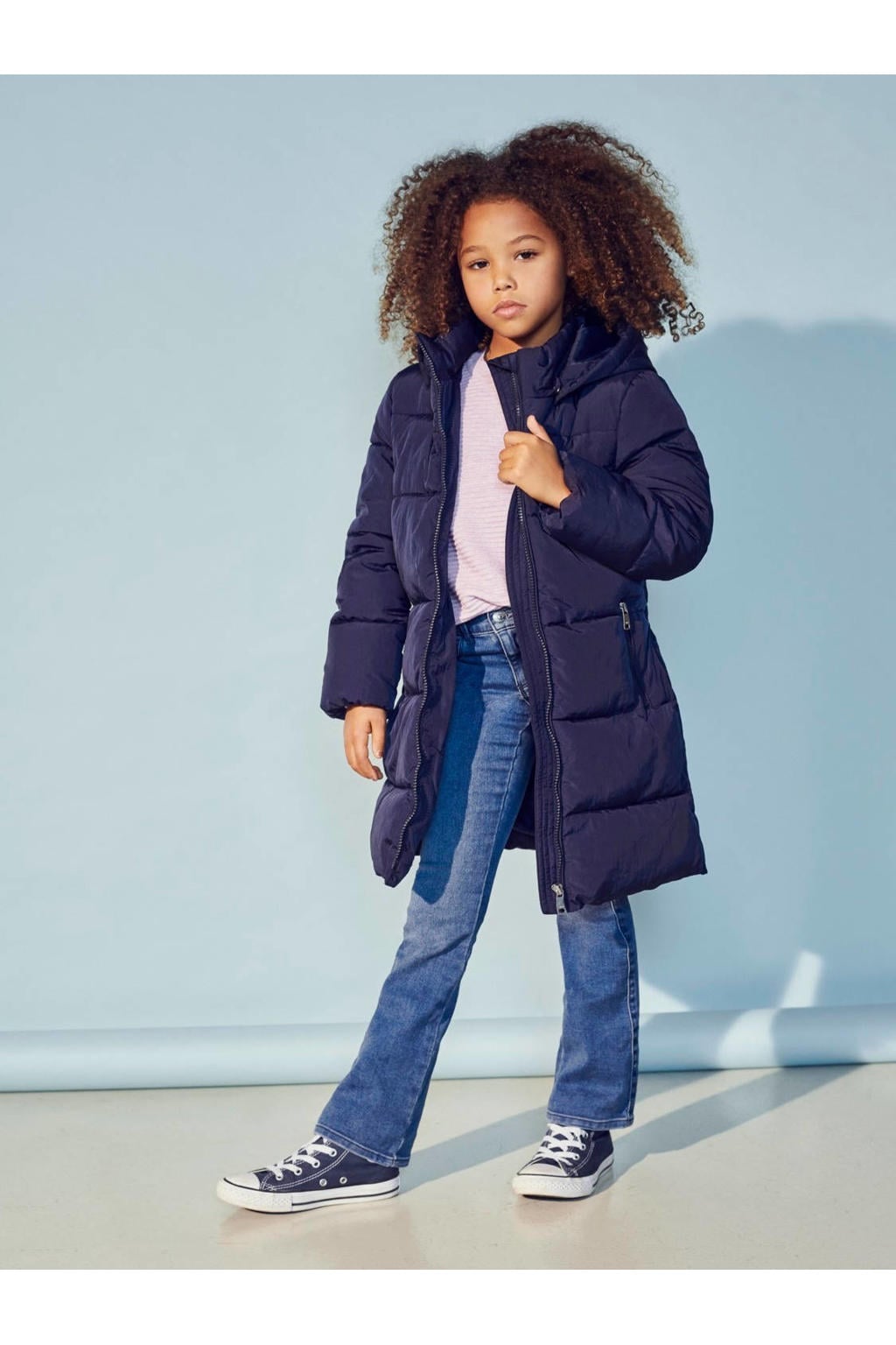 KIDS ONLY high waist flared jeans KONROYAL stonewashed