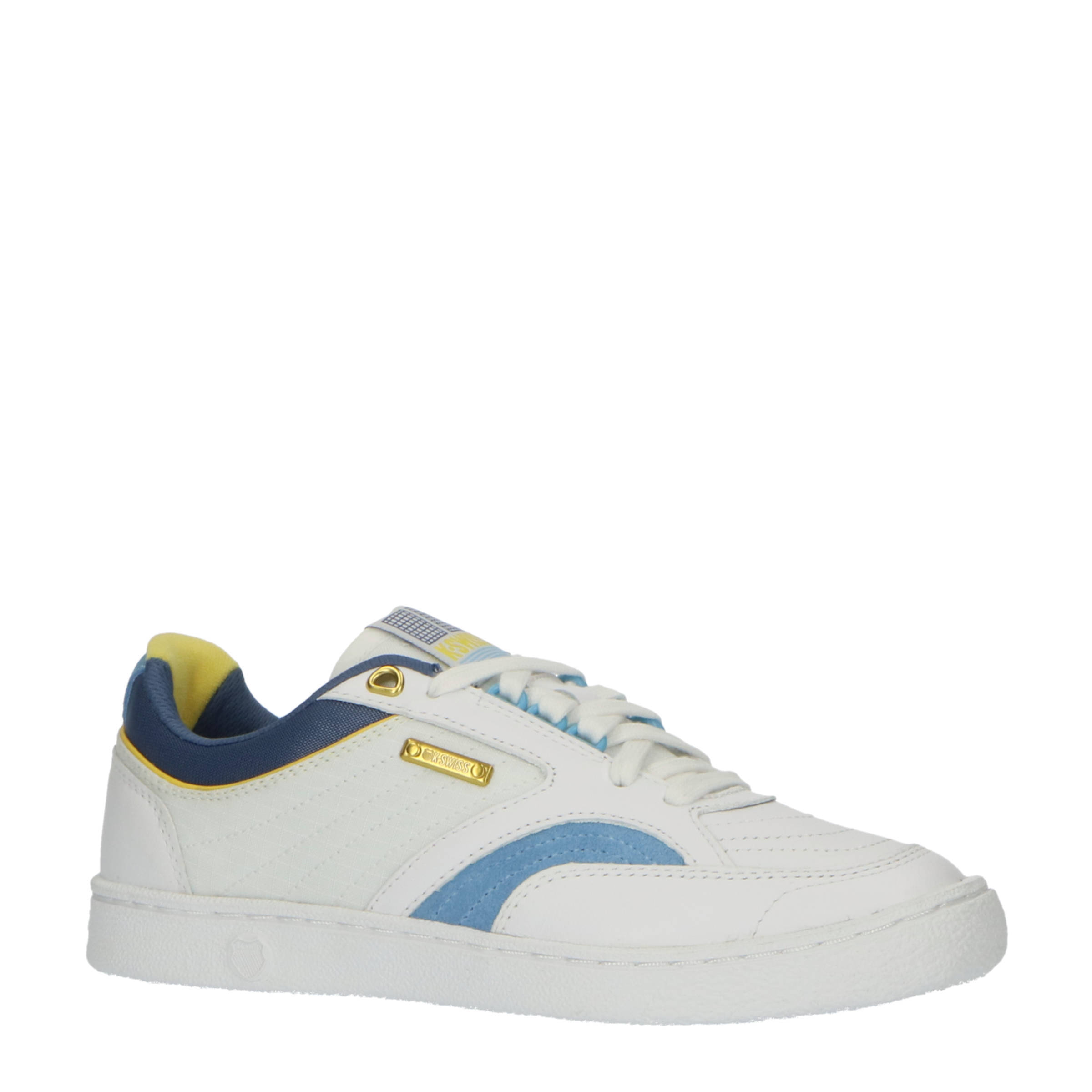 K-Swiss Ambassador Elite sneakers wit/lichblauw | wehkamp