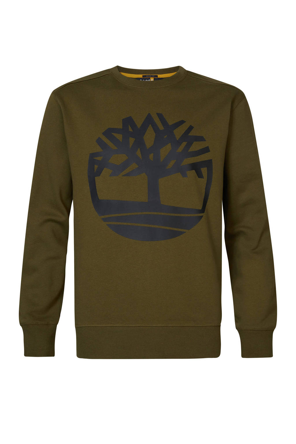 Timberland sweater met printopdruk groen, Groen