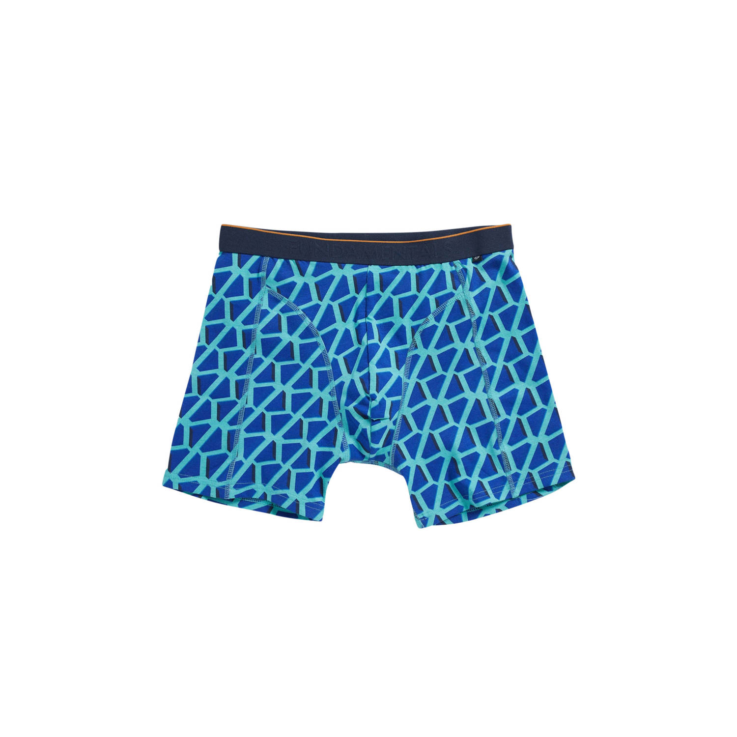 WE Fashion boxershort blauw lichtblauw