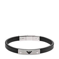 Emporio Armani armband EGS2411040 zwart, zwart/zilverkleurig