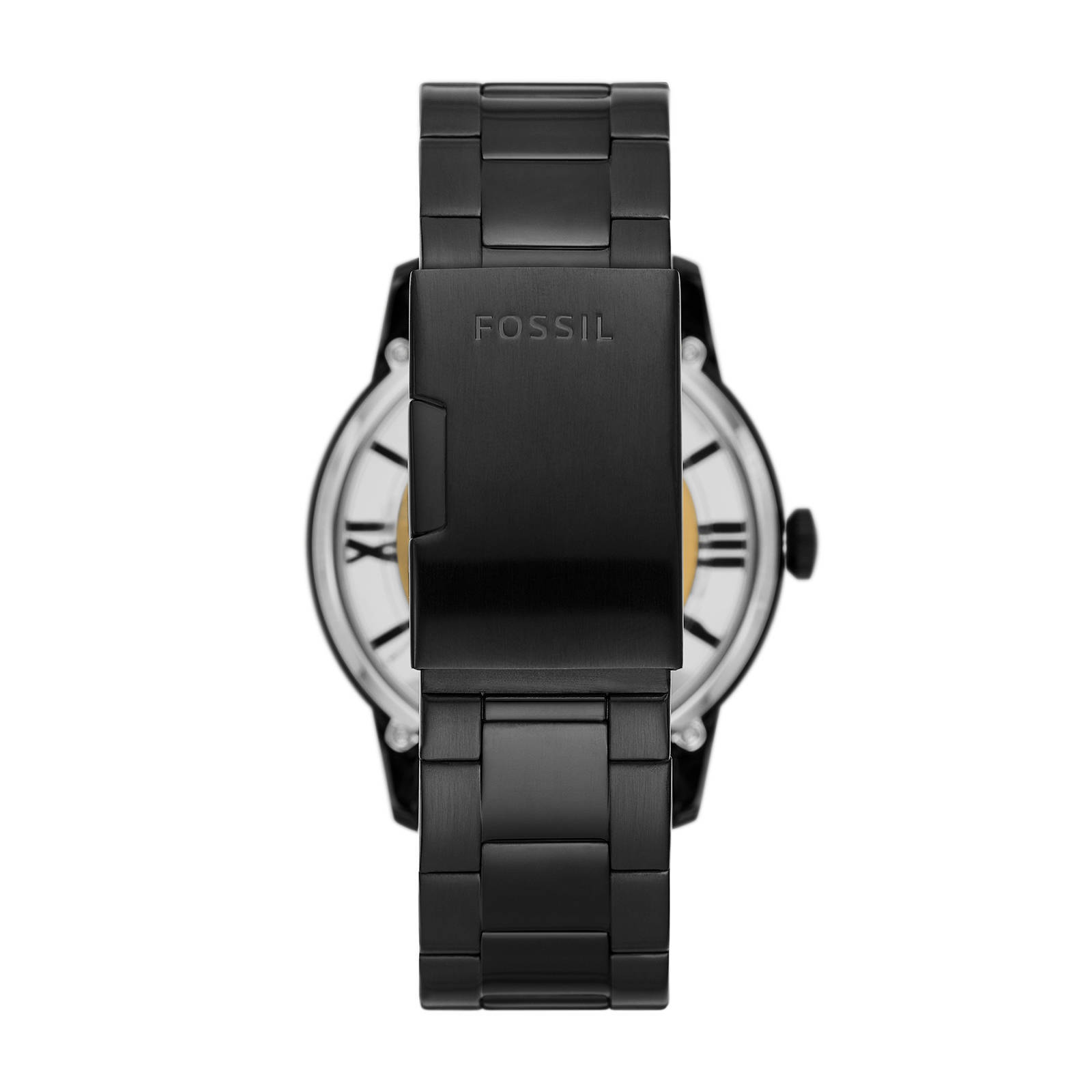 Fossil horloge ME3197 44Mm Townsman Zwart | wehkamp