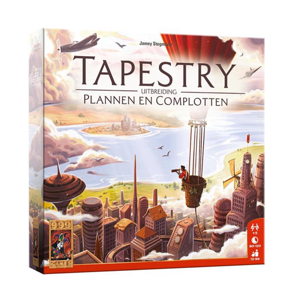 999 Games tapestry uitbreiding: plannen en complotten uitbreidingsspel