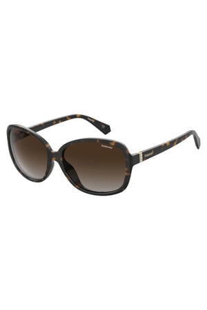 zonnebril 4098/S met tortoise print donkerbruin