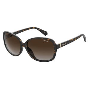 zonnebril 4098/S met tortoise print donkerbruin