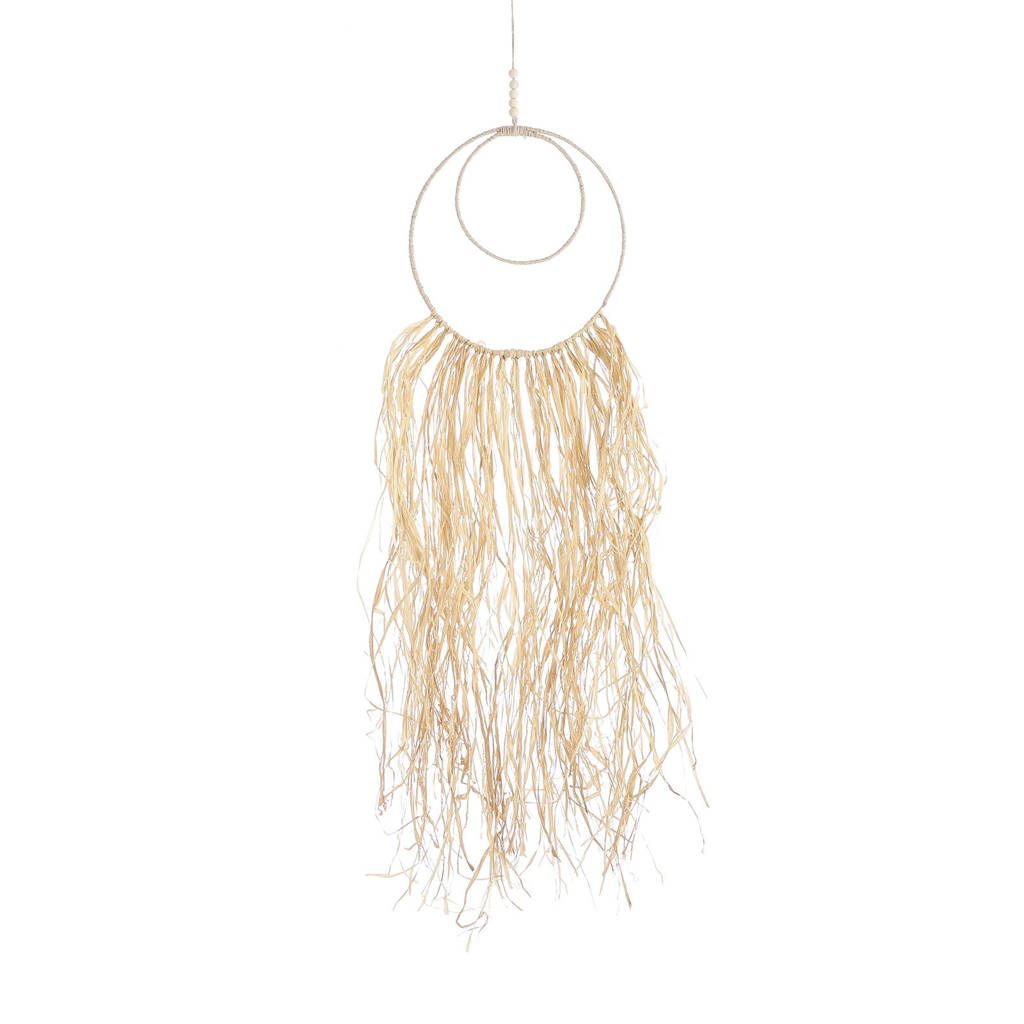 Mica Decorations wandhanger (100x30 cm), Lichtbruin