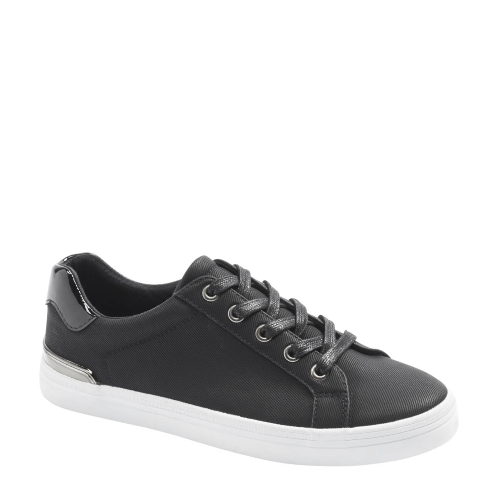 Graceland sneakers zwart/zilver | wehkamp