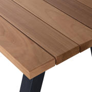thumbnail: WOOOD Tuintafel Met A-poot Tablo - Naturel - 75x210x81