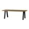 WOOOD Tablo Tuintafel Met A-poot - Ayous/ Metaal - Naturel - 75x210x81