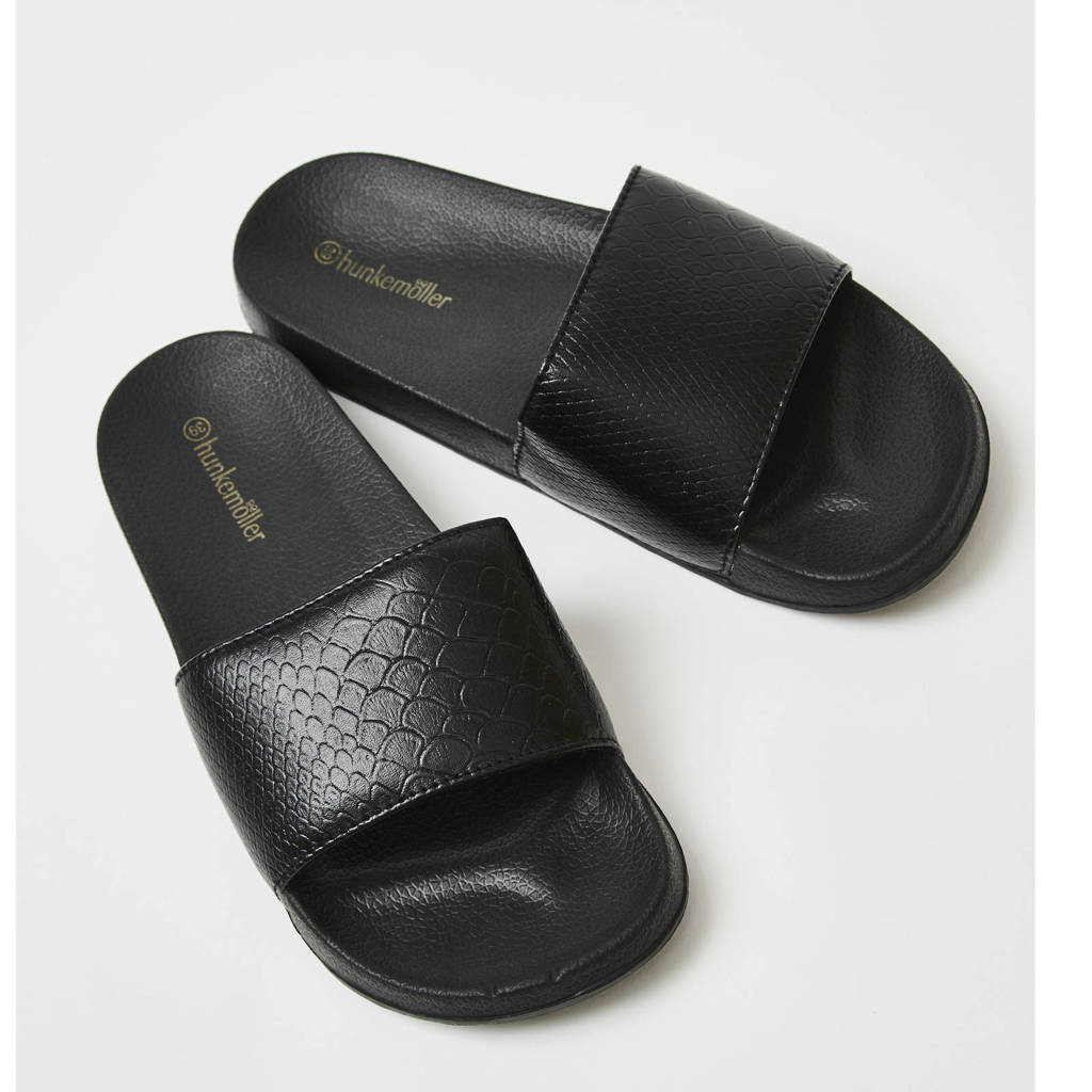 Badslippers Slangenprint Slippers Hunkemöller Badslippers Met