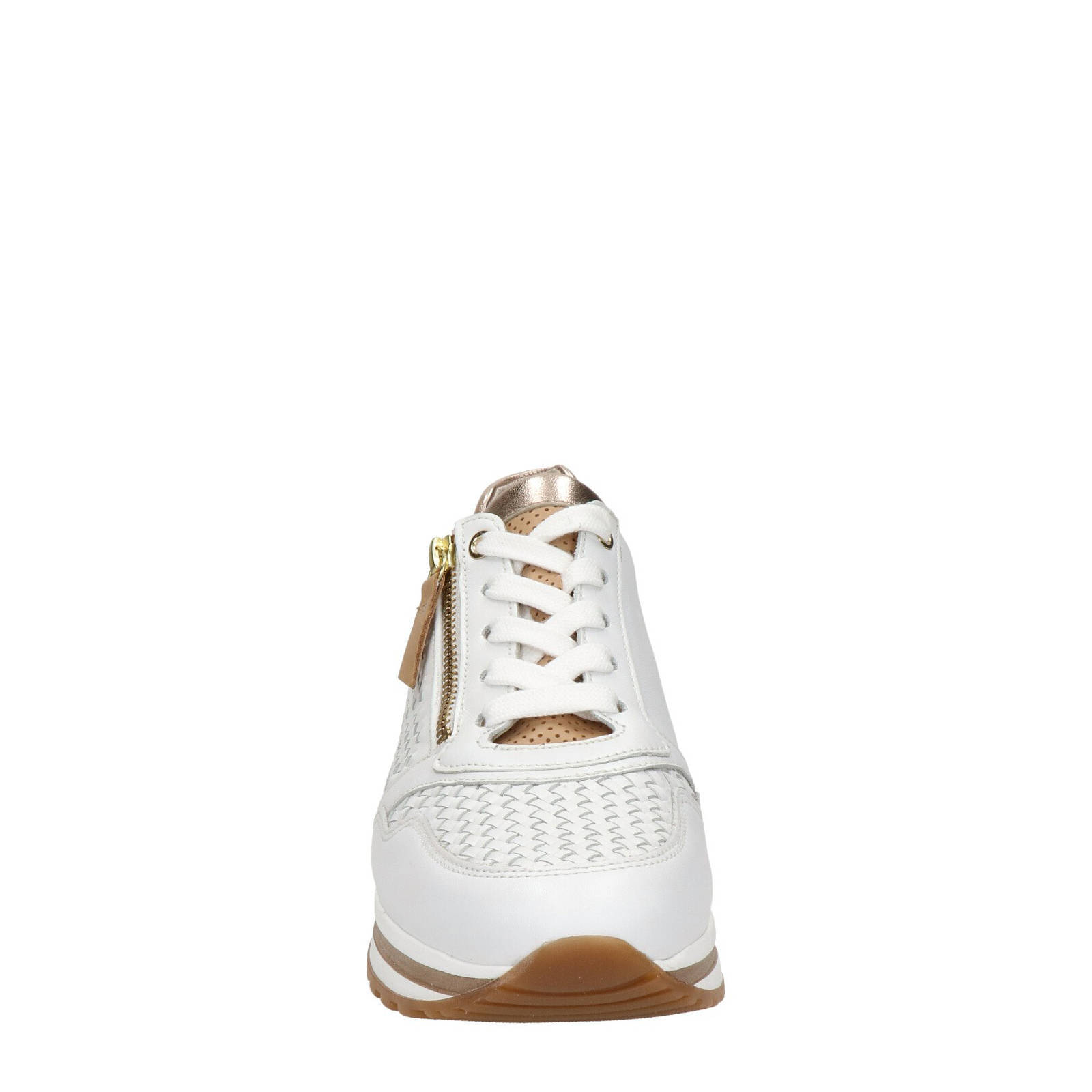 Gabor Turin leren sneakers wit | wehkamp