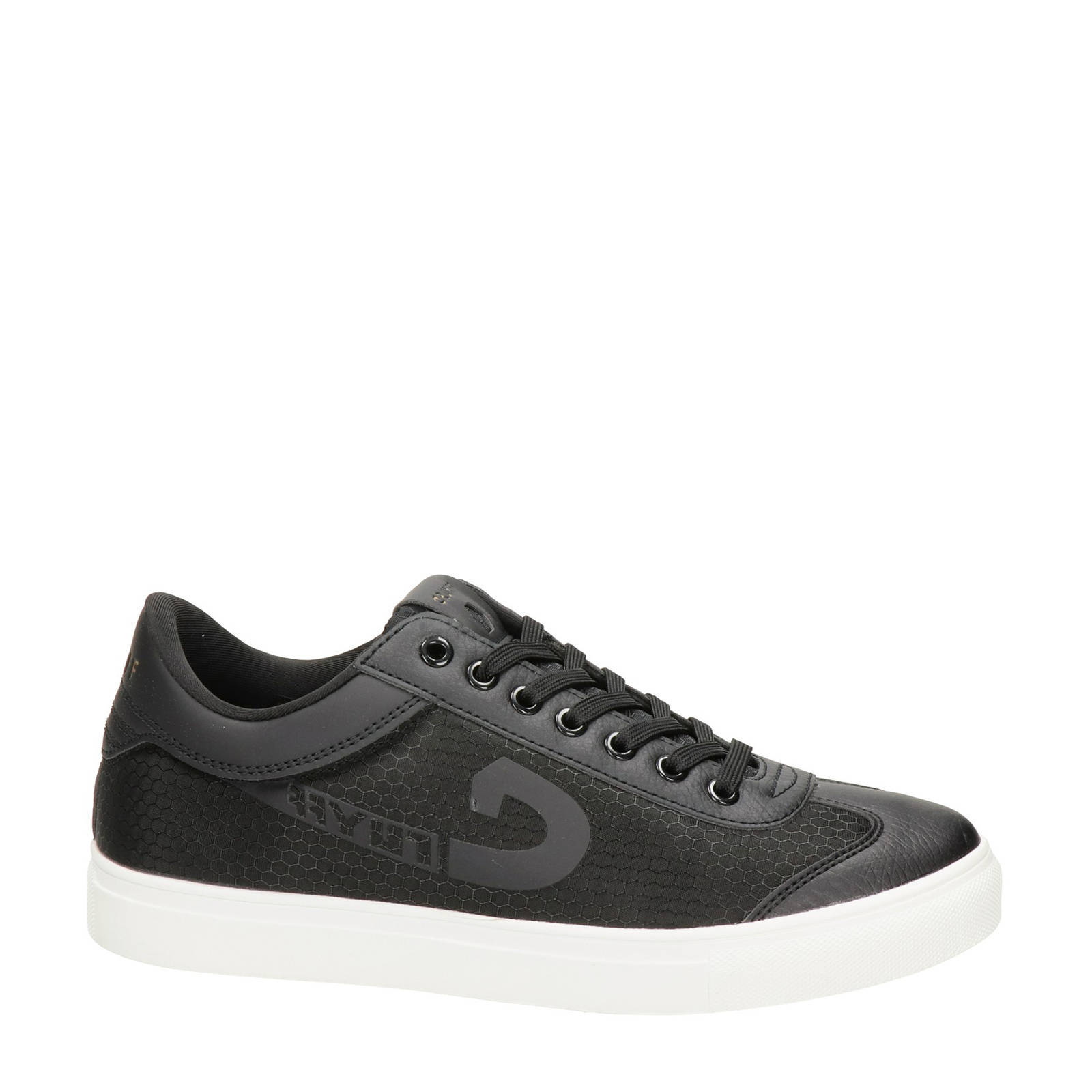 CRUYFF flash sneakers zwart/wit heren - Schoenen.nl