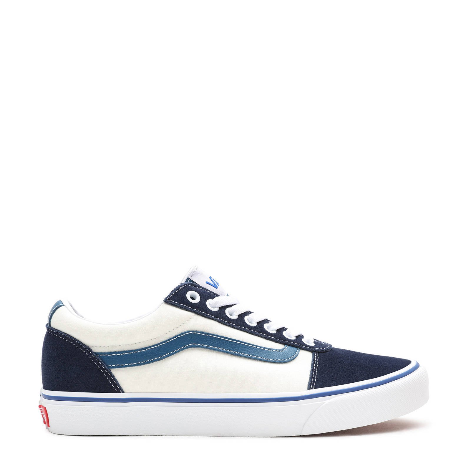 Vans MN Ward Heren Sneakers Retro Sport Navy White Moroccan Blue