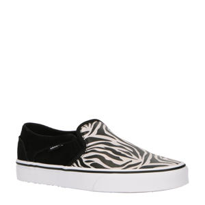 Asher Slip-On sneakers zwart/wit