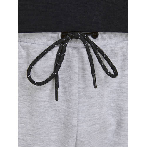 JACK & JONES PANTS STUDIO slim fit joggingbroek JJIWILL JJAIR lichtgrijs melange afbeelding