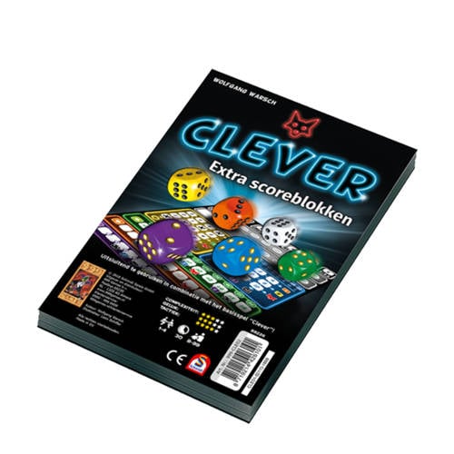 Wehkamp 999 Games Scoreblokken clever 2 st. uitbreidingsspel aanbieding