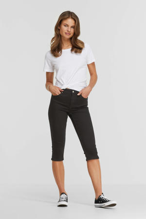 skinny capri jeans zwart