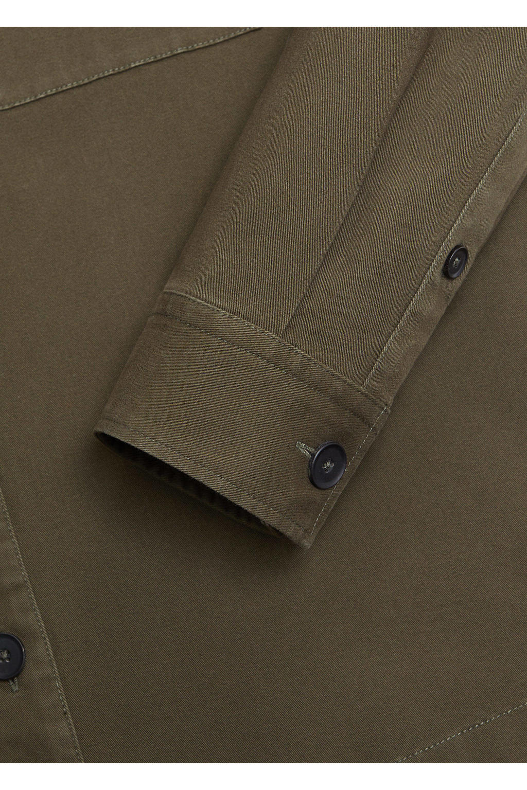 JACK AND JONES Jongens Dust Overhemden met lange mouwen Kaki