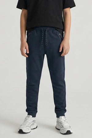 regular fit joggingbroek Lax donkerblauw