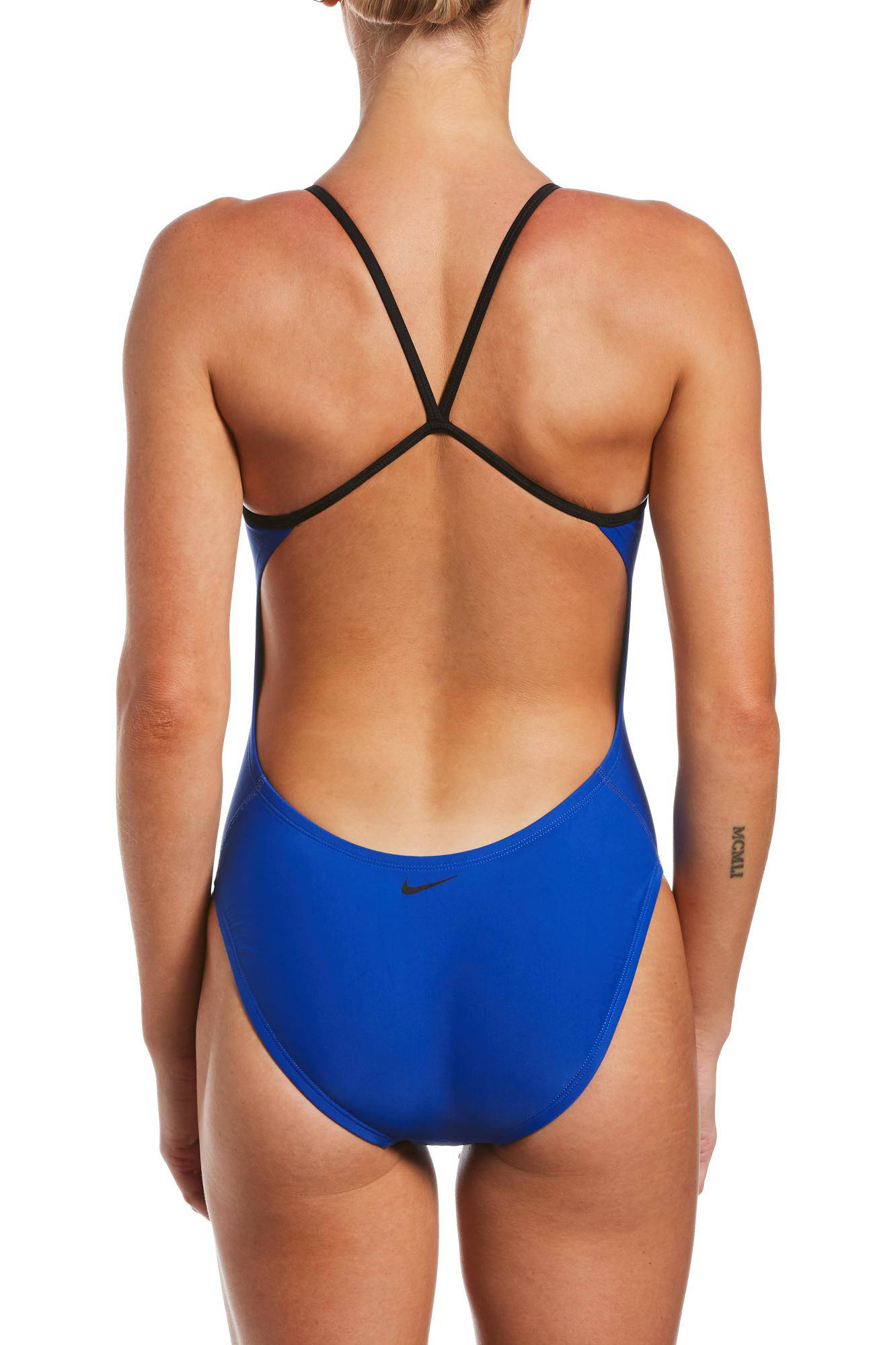 Nike sportbadpak blauw | wehkamp