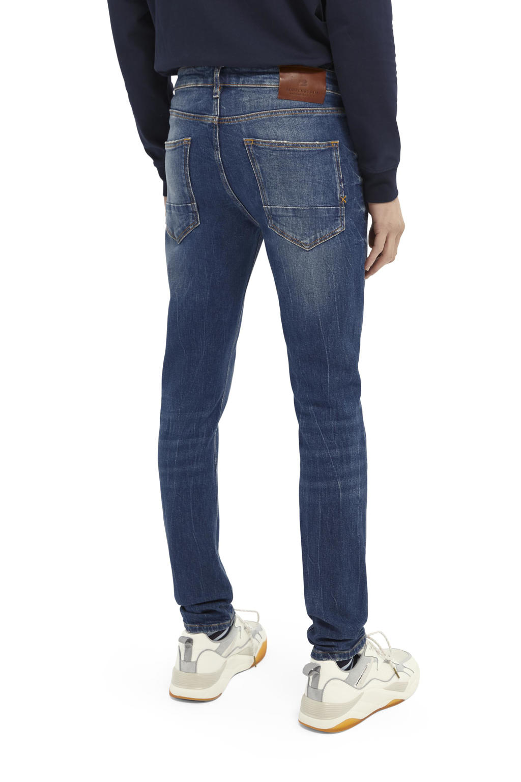 Scotch & Soda skinny jeans Skim 2677 - deep blue | wehkamp