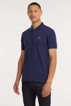 regular fit polo donkerblauw