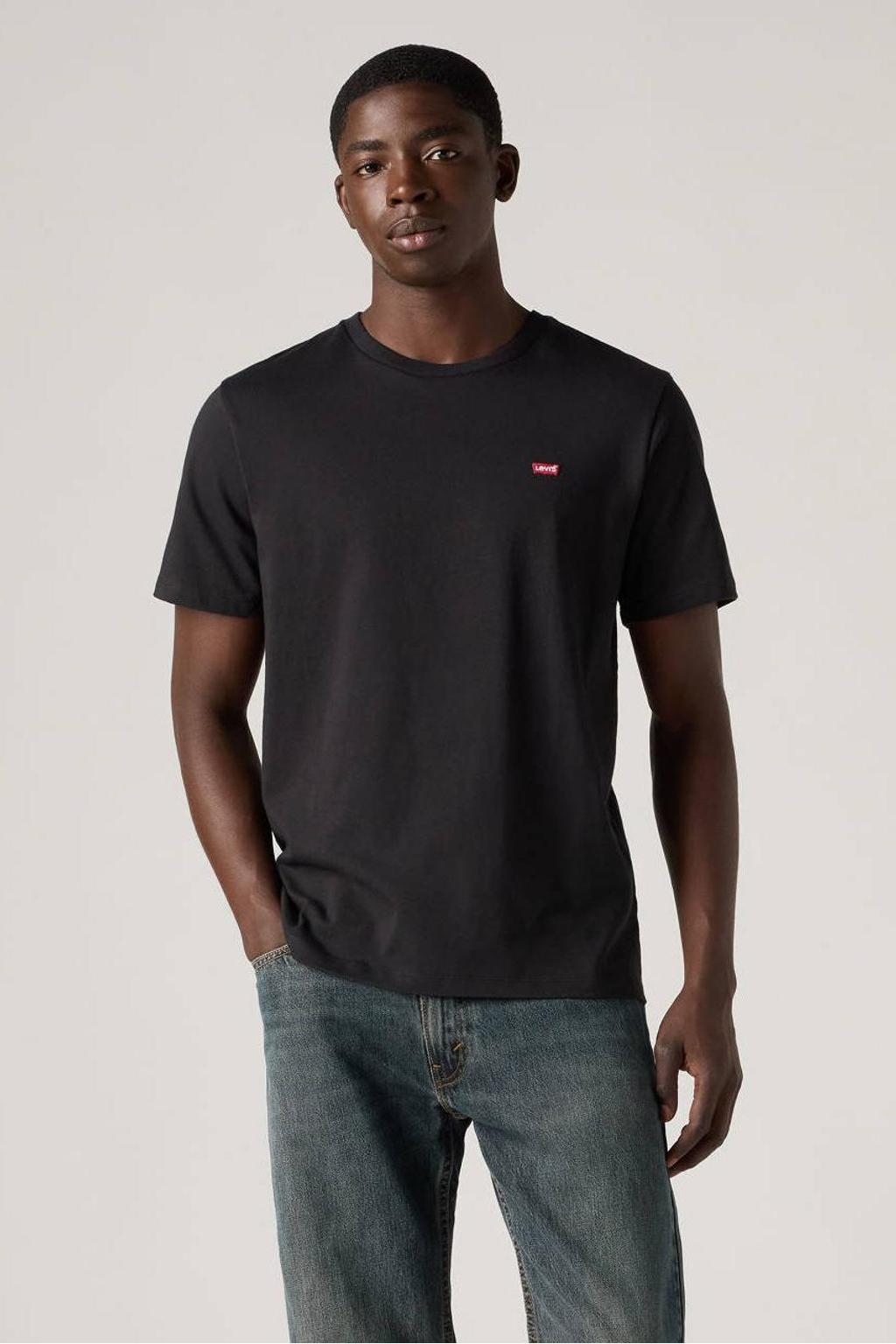 Levi's regular T-shirt zwart