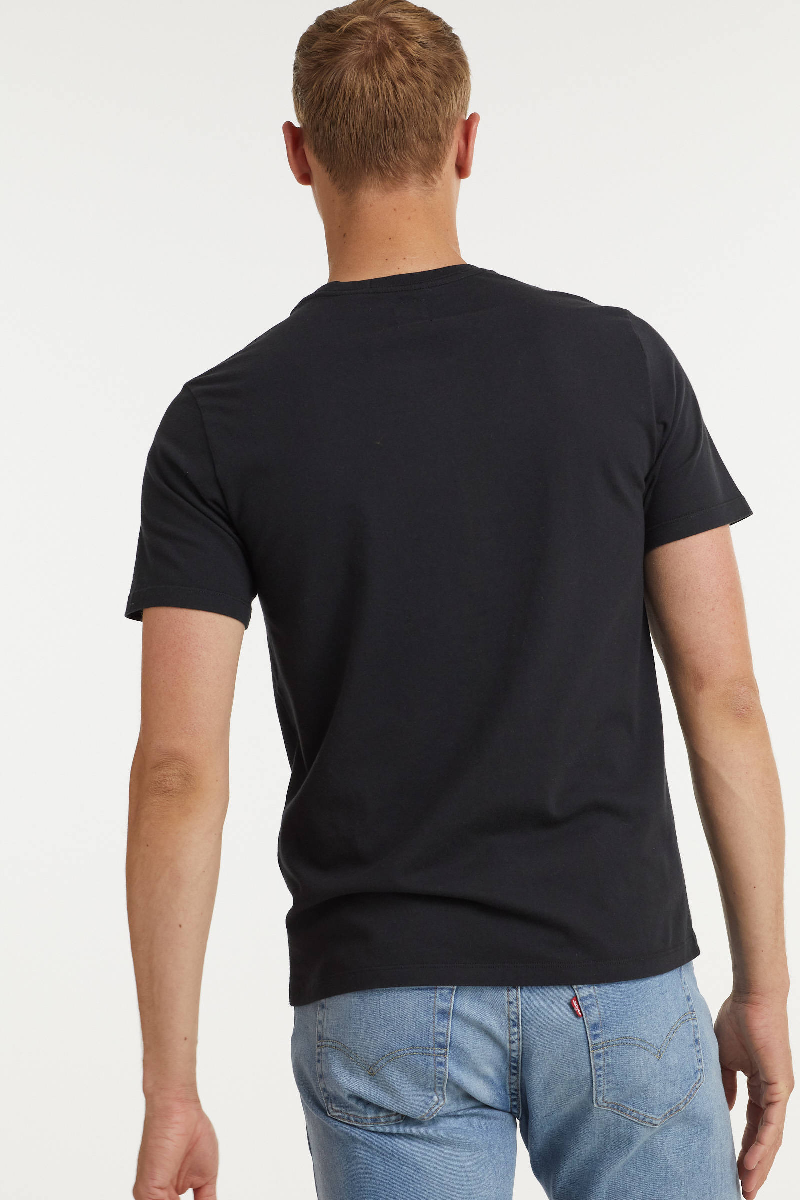 Levi's discount shirt zwart