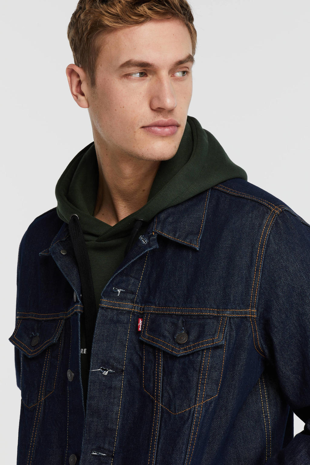 Levi's spijkerjas rockridge trucker wehkamp