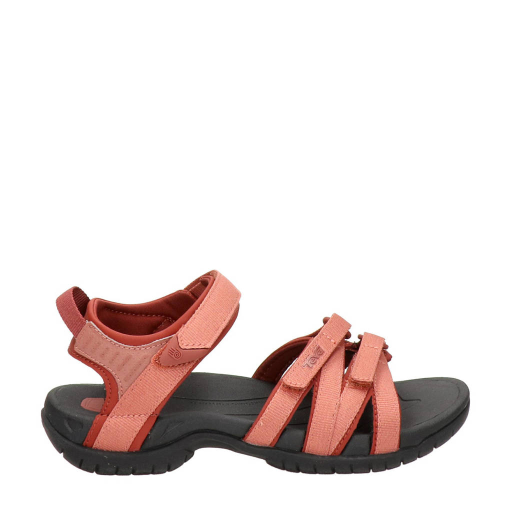 Matig Net zo bodem Teva Tirra outdoor sandalen oranje/rood | wehkamp