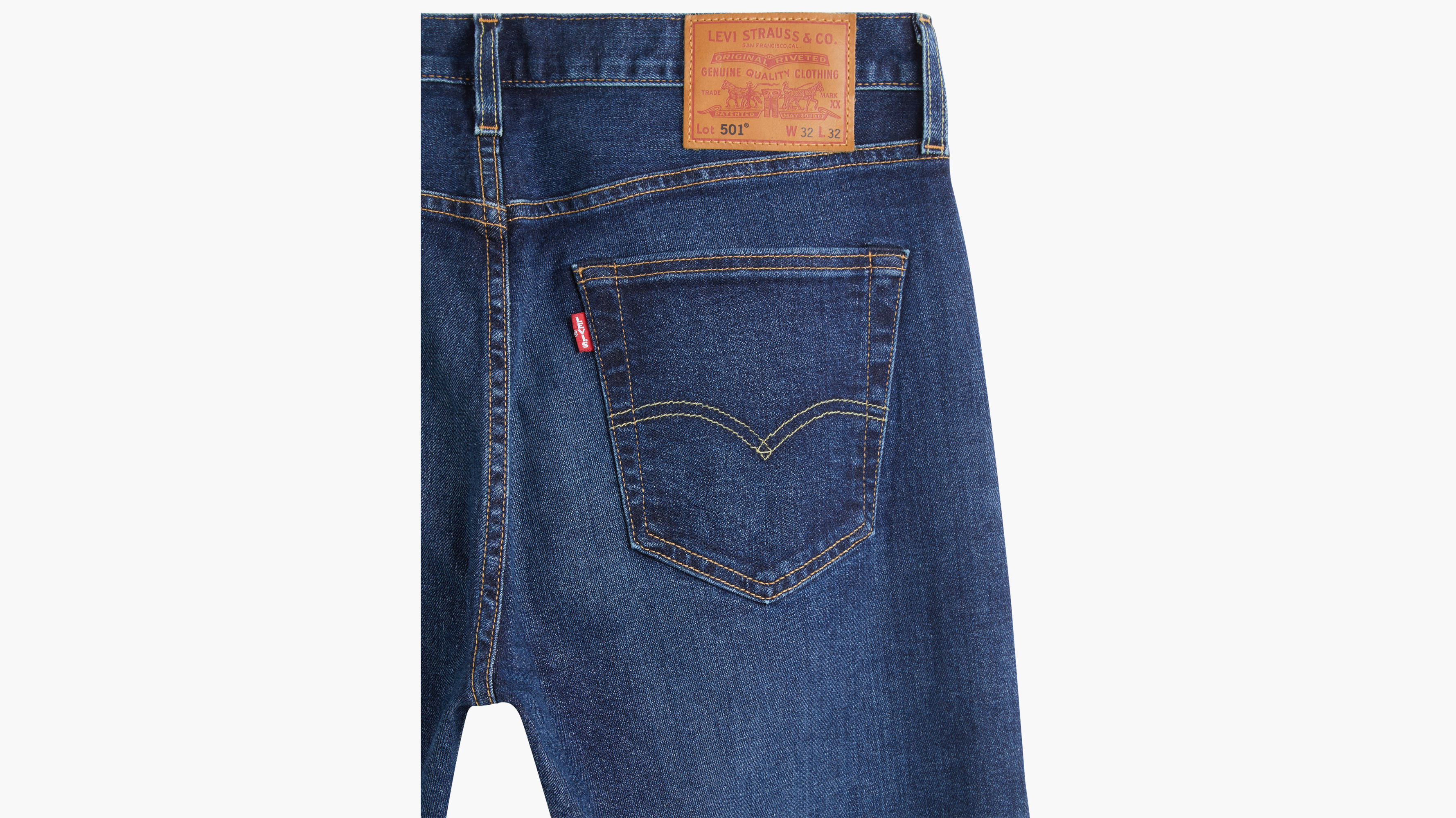 Levi's 501 regular fit jeans do the 
