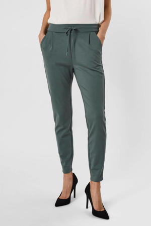 tapered fit broek Eva groen